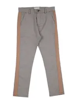 Paolo Pecora Kids' Pants In Brown