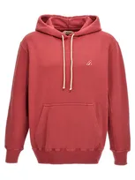 Autry Logo Hoodie Sweatshirt Pink