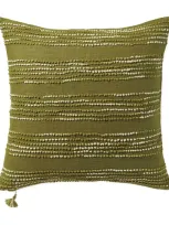 Serena & Lily Pryce Pillow Cover In Green