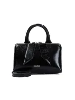 Attico Friday Handbag In Black