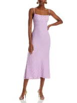 Bardot Adoni Sleeveless Mesh Midi Dress In Lilac