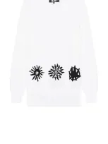 Comme Des Garcons Black X Filip Pagowski Sweater In White