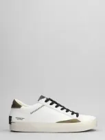 Crime Distressed Sneakers In White