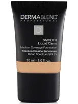 Dermablend Smooth Liquid Camo Foundation, 1 Oz. In 40c Sepia