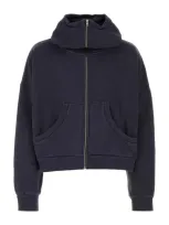 Entire Studios Midnight Blue Cotton Oversize Sweatshirt