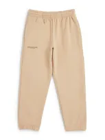 Pangaia Kids' Organic Cotton 365 Sweatpants In Beige