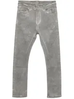 Rick Owens Skinny Jeans In Grey