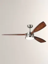 Visual Comfort Fans 57" Destin Ceiling Fan In Brown