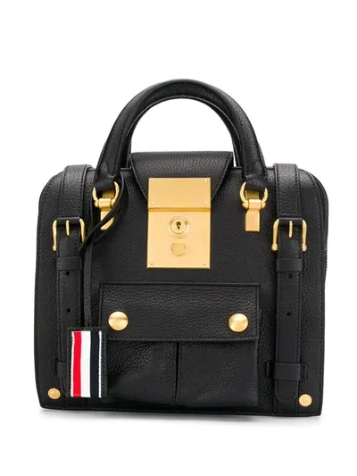 Thom Browne Zip-top Mrs. Thom Mini Backpack In Black