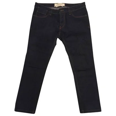 Pre-owned Marni Slim Jeans In Navy