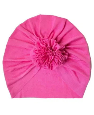 Sweet Peas Kids' Toddler Girls Rose Turban In Hot Pink