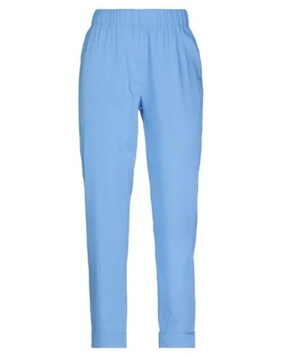 Semicouture Pants In Blue