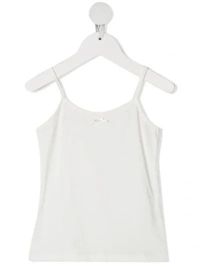 Story Loris Kids' Bow Underwear Top In Neutrals