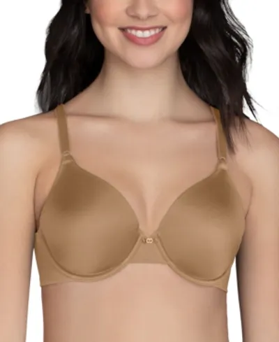 Vanity Fair Beauty Back Smoothing Full Coverage Bra 75345 In Totally Tan