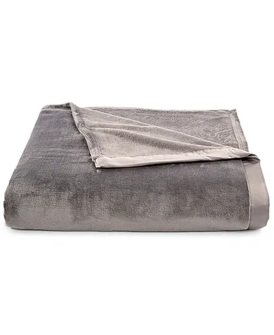 Berkshire Classic Velvety Plush Blanket, King, Exclusively At Macy's In Chateau Grey