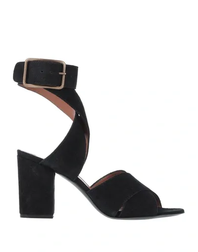 Via Roma 15 Sandals In Black