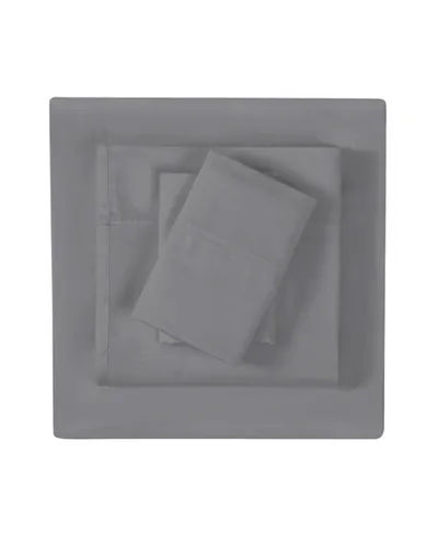 Vince Camuto Home 4 Piece Sheet Set, Queen In Gray