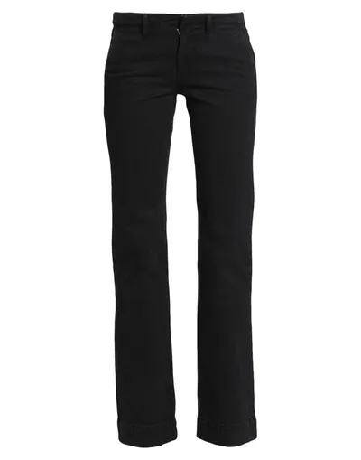 Ba&sh Ross Cotton-blend Twill Bootcut Pants In Black