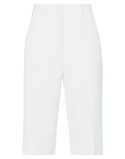 Solotre Cropped Pants In White