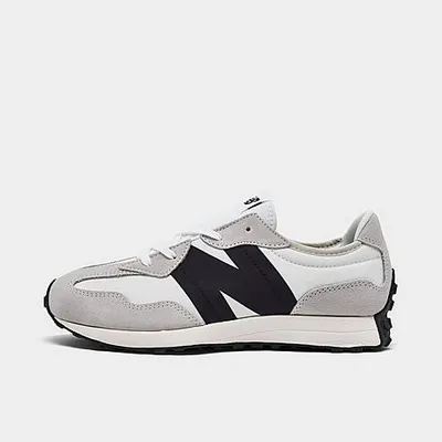 New Balance Kids' Big Boys Casual Sneakers From Finish Line In Silver Birch/black