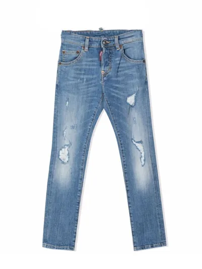 Dsquared2 Kids' Cool Guy Jean Jeans In Blue