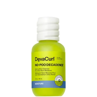 Devacurl No-poo Decadence Zero Lather Cleanser For Ultra-rich Moisture (various Sizes) - 3 Oz.