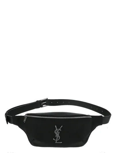 Saint Laurent Fanny Packs In Nero