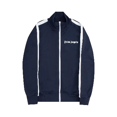 Pre-owned Palm Angels Classic Track Jacket 'navy/blue/white'