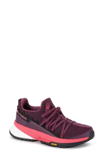 Spyder Sanford Trail Shoe In Dark Purple