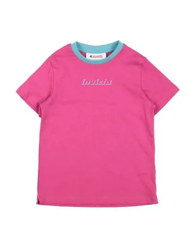 Invicta Babies'  Toddler Girl T-shirt Fuchsia Size 6 Cotton In Pink