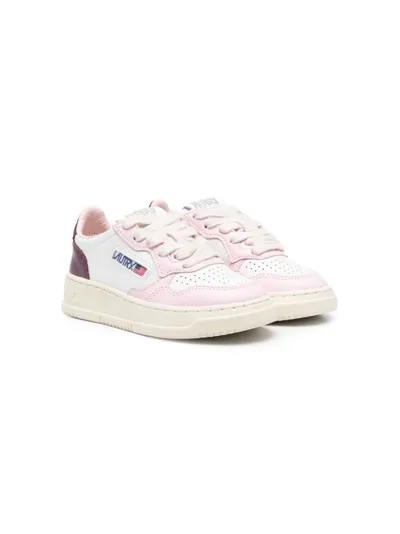 Autry Kids' Kulk Low-top Sneakers In Pink