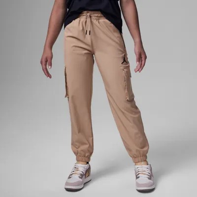 Jordan Post Up Cargo Pants Big Kids Pants In Brown