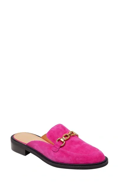 Lisa Vicky Zing Loafer Mule In Raspberry