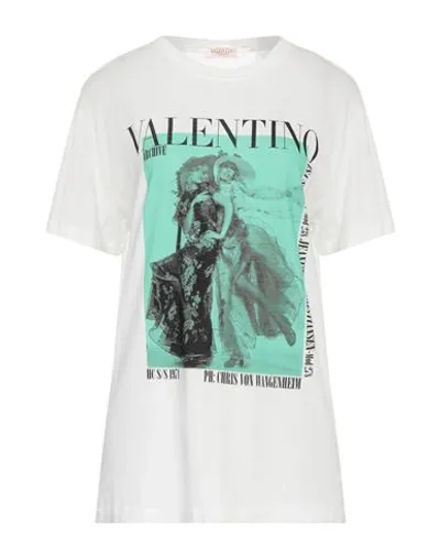 Valentino Man T-shirt White Size L Cotton