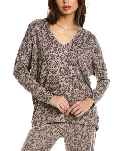 N Natori Mirage Cocoon Top In Grey