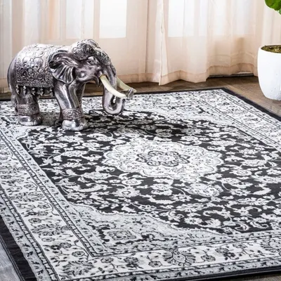 Jonathan Y Palmette Modern Persian Floral Area Rug