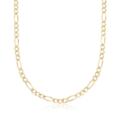 Ross-simons Men's 3.9mm 14kt Yellow Gold Figaro Chain Necklace