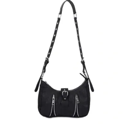 Nunoo Washed Black Skye With Zipper Bag