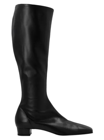 By Far Black Edie Tall Boots