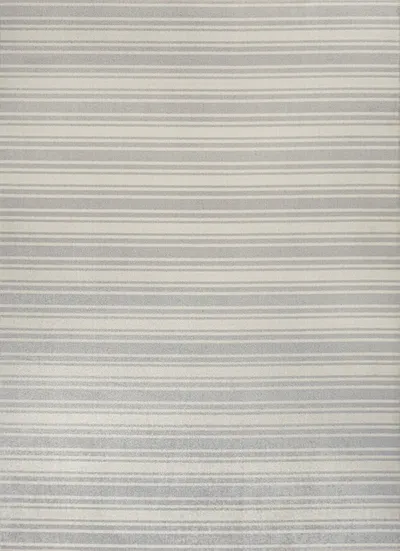 Jonathan Y Fawning Two-tone Striped Classic Low-pile Machine-washable Cream/light Gray Area Rug