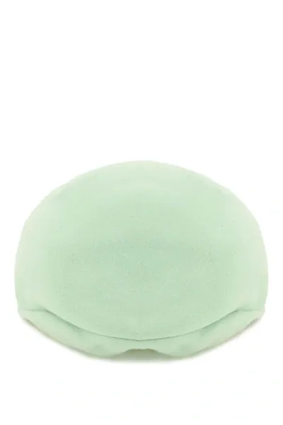 Comme Des Garçons Shirt Comme Des Garcons Shirt Wool Flat Cap In Green