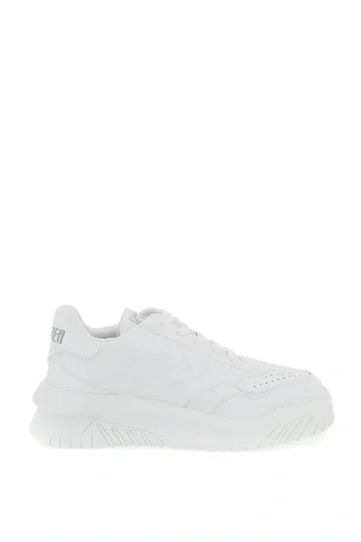 Versace Odissea Sneakers In White