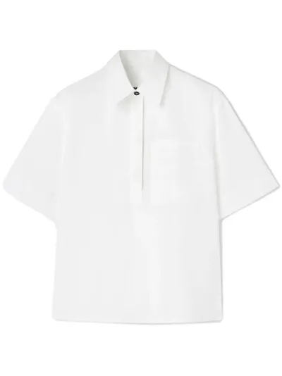 Jil Sander Shirts In Optic White