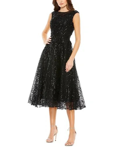 Mac Duggal Embellished Cocktail Dress In Black