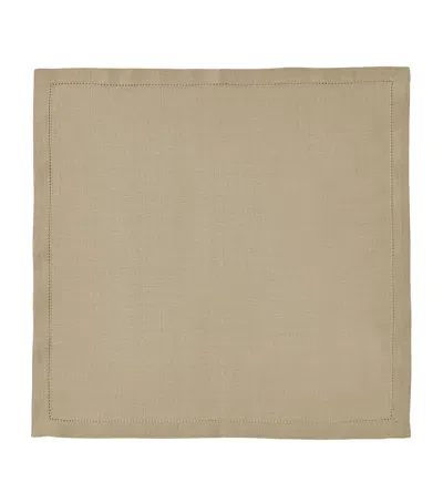 Alexandre Turpault Florence Napkin In Brown