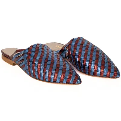 Anabella By Rossy Sanchez Women's Red / Blue Mustique Mules Blue & Red In Red/blue