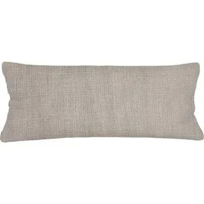 Anaya So Soft Linen Pillow Down Insert In Rustic Beige