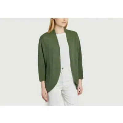 Antoine Et Lili Cape Cardigan In Green