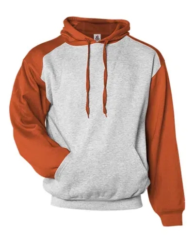 Badger Men's Sport Athletic Fleece Hooded Sweatshirt In Multi