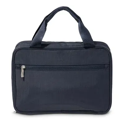 Baggallini Large Hanging Travel Toiletry Kit In French Navy